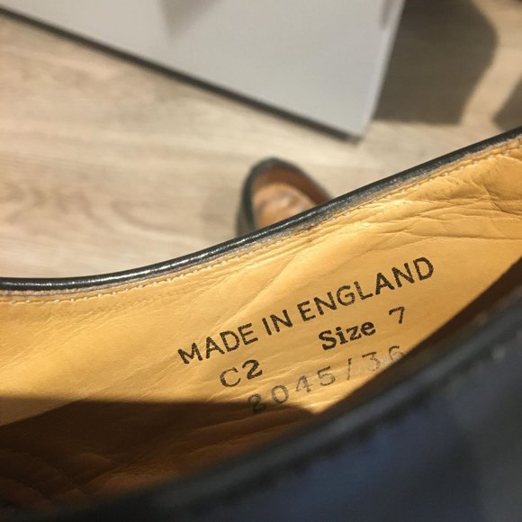 Vintage Made in England Doc Martens / Dr. Martens in black  leather - Picture 4 of 6